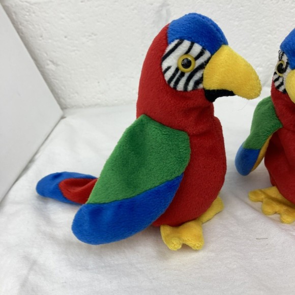 Ty 4197 Beanie Baby "Jabber The Parrot Tropical Bird" Retired - Picture 3 of 7